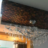 Подлинный старый корабль Троян Малайзийский блок S Трехмерные деревянные блоки Farfes Аутентичные древние корабль Троянская фоновая стена n4