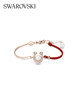 [New Product]Swarovski Symbolica Horse Shoe Necklace and Bracelet in Red for Good Luck, Gift for the Year of Birth