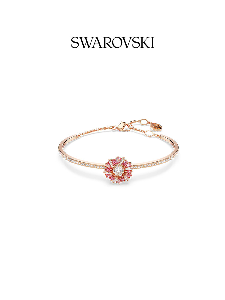 [New Year's Gift] Swarovski Idyllia Flower Necklace Pendant Accessory, Niche and High-End