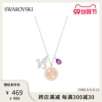 Swarovski ZODIAC twelve Constellation necklace female Capricorn to give girls gifts
