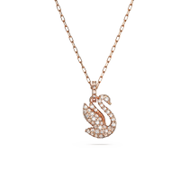 (Chinese Valentines Day gift) Swarovski Swan swan necklace womens clavicle chain accessories pendant jewelry niche