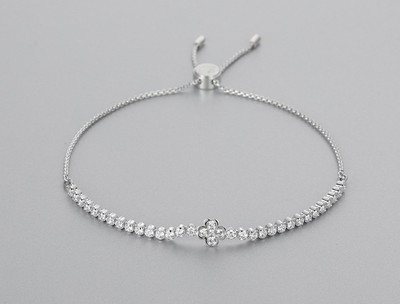 Swarovski SUBTLE Bracelet Girls Lucky Four Leafs Jokers Quà tặng cho bạn gái vòng tay pnj