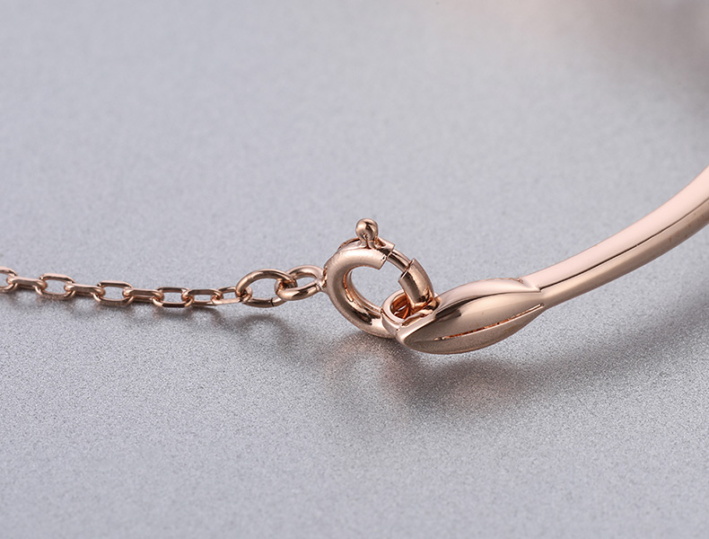 Swarovski MAYFLY Chi nhánh tươi thanh lịch Phụ nữ tinh tế Vòng đeo tay Vòng đeo tay Trang sức - Vòng đeo tay Cuff vòng tay vàng 18k