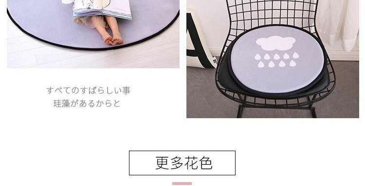 Ins phim hoạt hình gia đình trẻ em mat phòng khách phòng ngủ cạnh giường trang trí thảm bé trò chơi pad máy có thể giặt - Thảm sàn thảm lót nhà tắm chống trơn