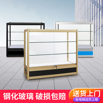 Fine Products Show Cabinet Snacks Cake Glass Cabinet Table Jewels Small Ornament Shelf Products Display Case of Smoke Wine Mid Island Cabinets