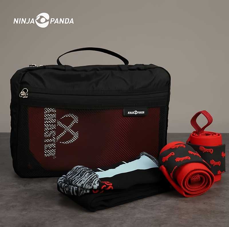 Ninja Panda Training Storage Bag, Multiple Inner Layers, Easy to Carry, Wear-Resistant Ninja Panda Training Storage Bag, Multiple Inner Layers, Easy to Carry, Wear-Resistant