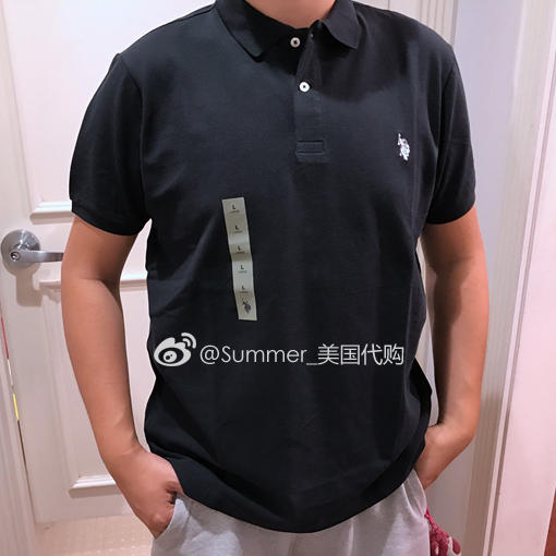 [SummerXu] Hoa Kỳ mua áo thun polo ngắn tay nam Polo Assn nam Mỹ áo thun cotton nam