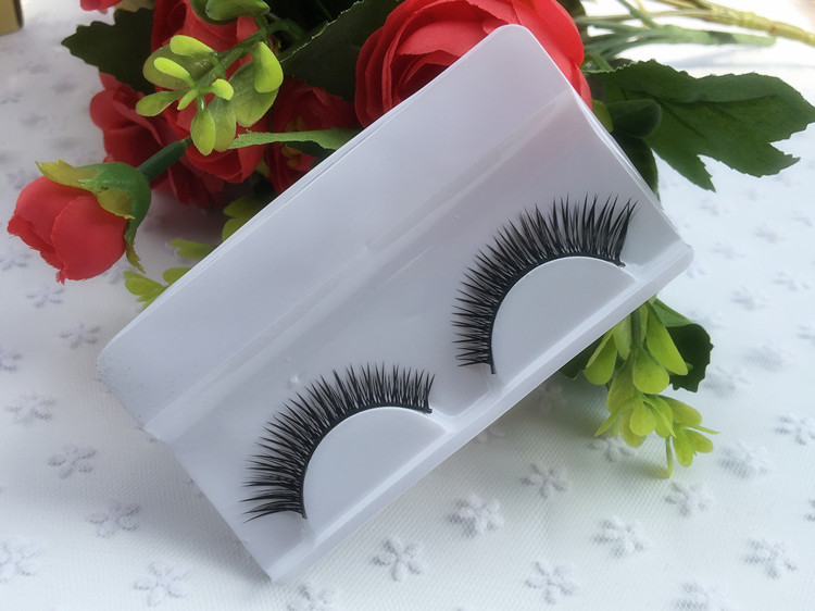 2 hộp Huiyuan 15 cặp lông mi giả A5-1 ánh sáng trần tự nhiên và mở rộng mắt ngắn - Lông mi giả mi giả hàn quốc