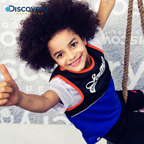 DISCOVERY EXPEDITION 童装旗舰店 全场满¥69-50优惠券可领取 多款男女童、少儿T恤、短裤折后¥19包邮