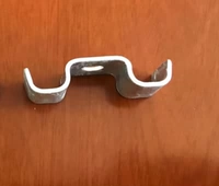 Зажим M серебристо-серый