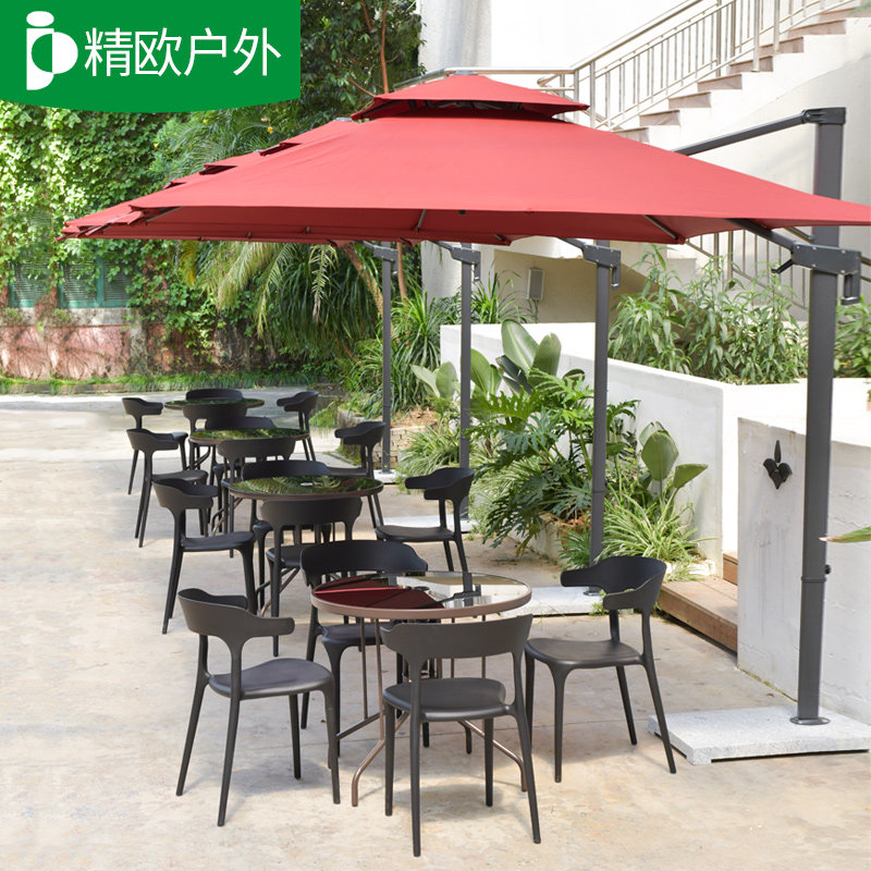 Fine European Outdoor Terrace Balcony Small Table And Chairs Nordic Furniture Patio Outdoor Dining Table And Chairs Combined Outdoor Leisure Table And Chairs