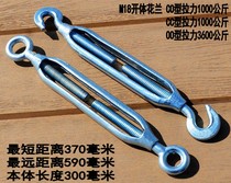 National standard galvanized turnbuckle screw wire rope tensioner open body turnbuckle M18