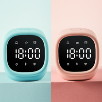 Del 83650 smart Bluetooth alarm clock New Net red creative ins students with rechargeable children learning clock