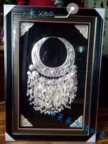Customized new Miao silver ornaments Miao art silver jewelry crafts