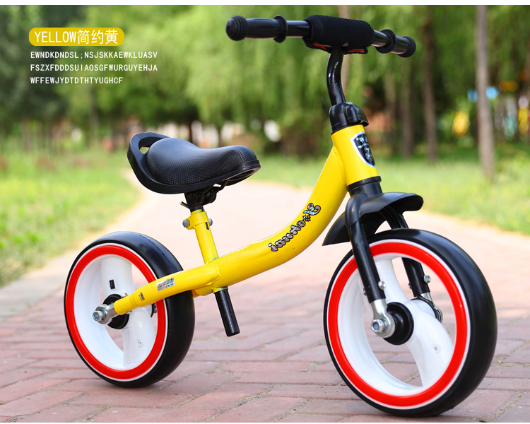 giá xe thăng bằng cho bé Trẻ em mới cân bằng xe tay ga không có bàn đạp xe đạp trẻ em trượt xe 1-3-6 tuổi hấp thụ sốc - Smart Scooter xe chòi chân xiaolexiong