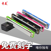 Dr. Chimei Xiao harmonica 24-hole Polyphonic C accent echo adult children students beginner instrument instrument