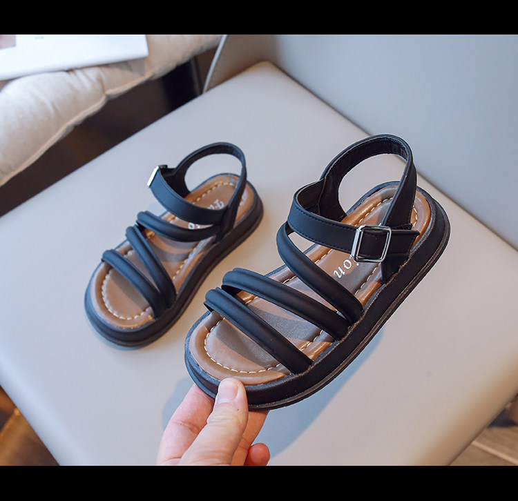 Children's Sandals 2026 Summer New Style Princess Shoes Soft-Soled Beach Sandals for Older Kidsren and Kidsren's Non-Slip Sandals for Girls — 10