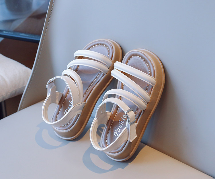 Children's Sandals 2026 Summer New Style Princess Shoes Soft-Soled Beach Sandals for Older Kidsren and Kidsren's Non-Slip Sandals for Girls — 9