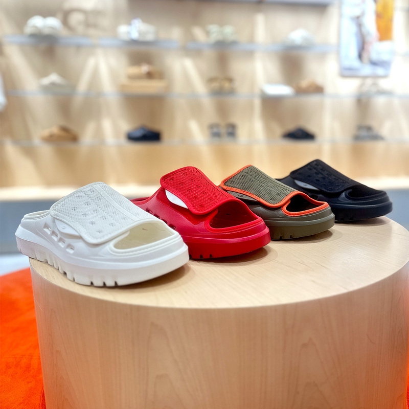Ugg New Summer Men's Slippers, Fashionable Tasman Simple Flat Open-Toe Casual Slippers 1175194