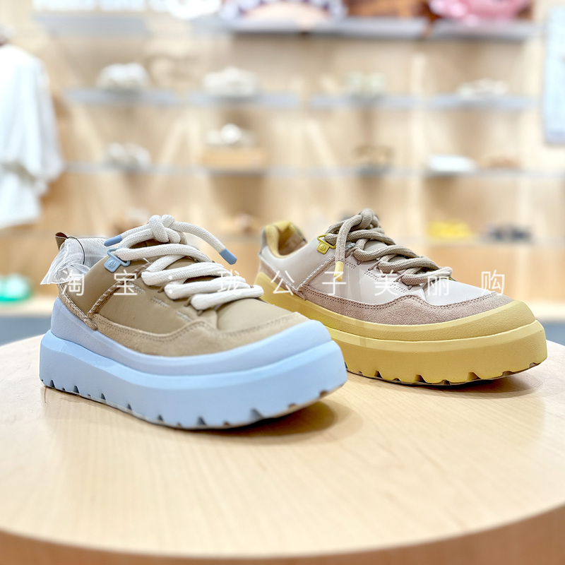 Ugg Autumn Unisex Comfortable and Fashionable Sports Casual Shoes, Lightweight Thick-Soled Classic Men's Shoes 1170910