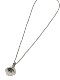 Kiosk Eye Sterling Silver Necklace for Men and Women, Trendy Light Luxury High-End Designer Jewelry, Hip-Hop Style