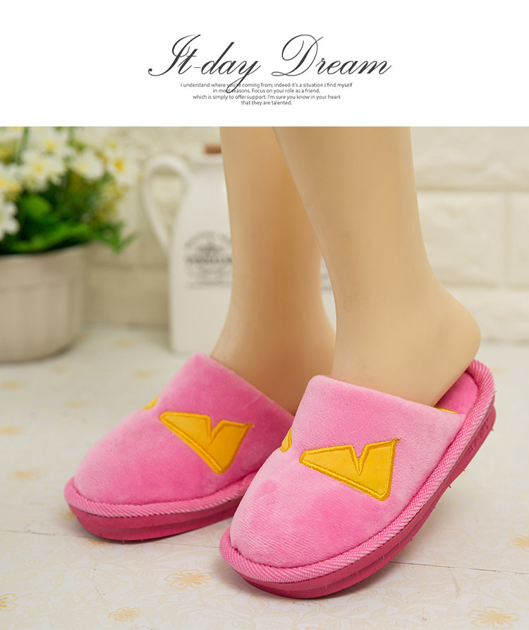 Pantoufles enfants en coton pour hiver - Ref 1031221 Image 22