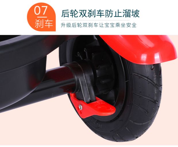 Xe đẩy trẻ em bé ba bánh đạp xe nhẹ trẻ sơ sinh trẻ em ô tô ô tô ngồi 1-2-3-5 tuổi - Con lăn trượt patinet / trẻ em xe đạp đẩy cho bé