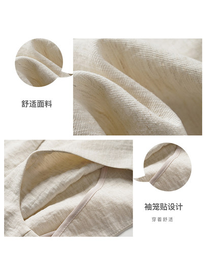 Alte Geld-Stil Weste Sommer dünne Damen-Außenweste 2025 neue schlanke kurze ärmellose Anzug-Leinenweste