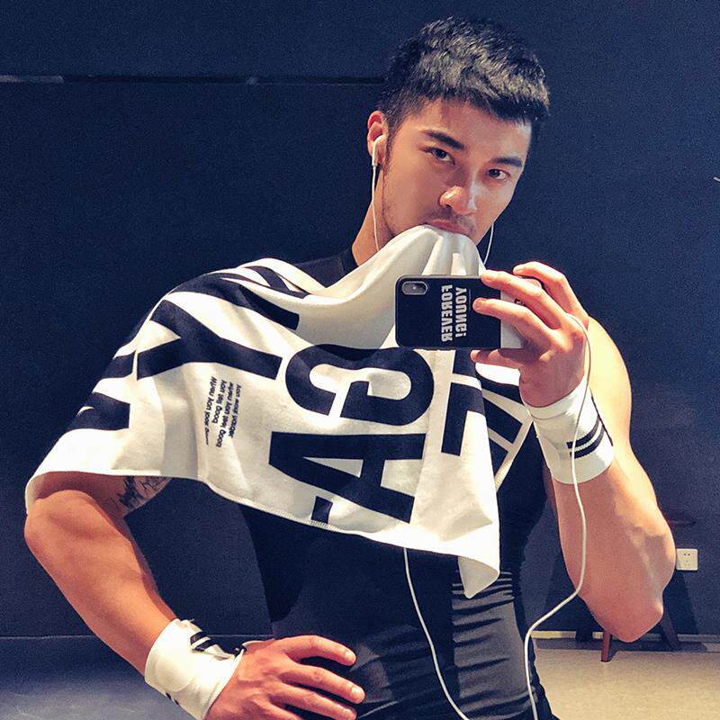 Tide Card Spring Summer Sports Towel Fitness Towel Speed Dry Fitness Room Suction sweat towels Men and women sweat and sweat running