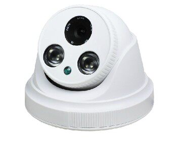 Dual-lamp hemisphere Camera infrared array Hemisphere high-definition 1200 wire AC AC24V surveillance camera