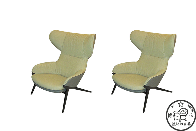 Cassina P22 Lounge Ghế thiết kế nội thất nghệ thuật cá tính sáng tạo Ghế thời trang Bắc Âu ghế đôn gỗ