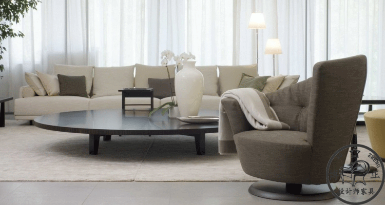Arabella xoay ghế bành Bắc Âu thiết kế cá tính sáng tạo đồ nội thất ghế sofa nghệ thuật ghế ghế bàn ăn