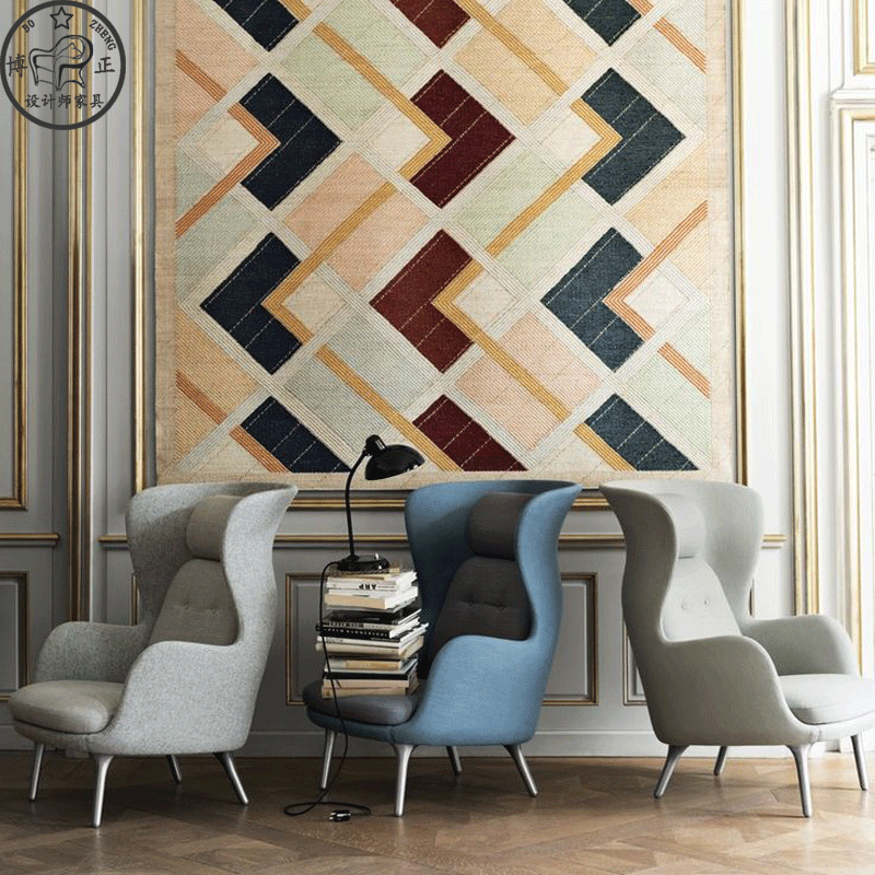 Ghế bành Wingback Jaime Hayón Nhà thiết kế Nội thất sáng tạo Ghế nghệ thuật Bắc Âu ghế mây thư giãn