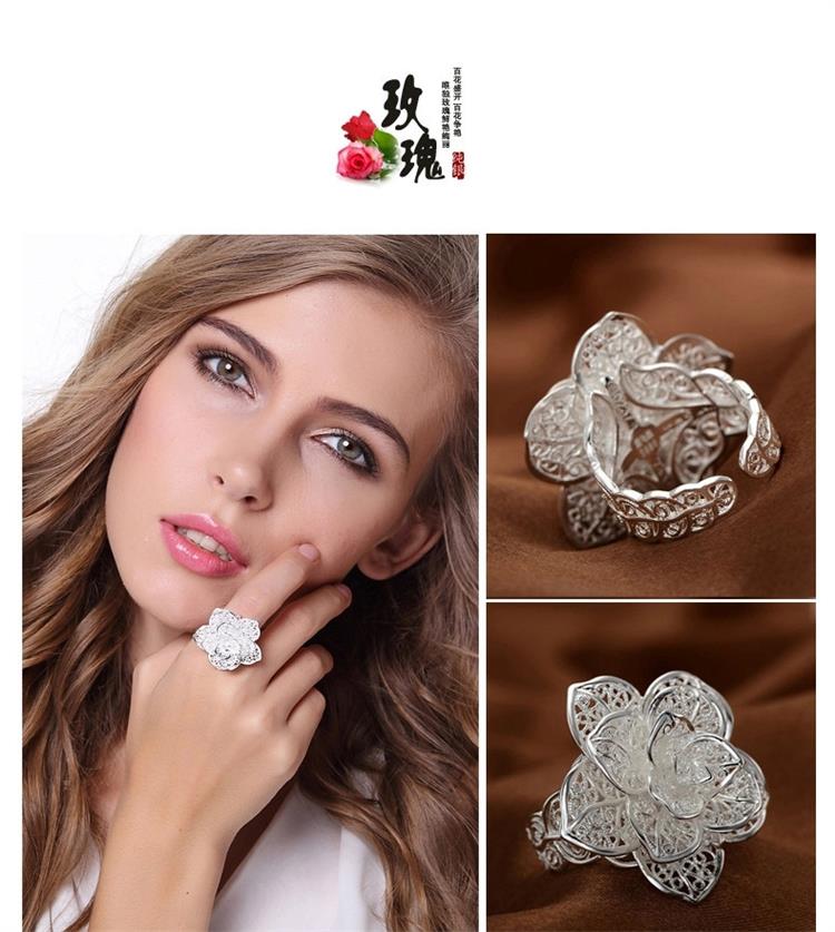 Bague Femme en Argenterie - Ref 3086466 Image 15
