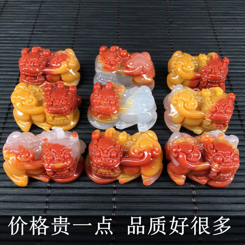 Selected Yunnan natural Huanglongyu jade Pendant Pendant pendant pendant Pendant Pendant Wang Leu CAR PENDANT KEY BUTTON REAL JADE PENDANT