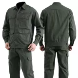 Хлопковый летний тонкий дорожный износостойкий комбинезон, рабочая одежда, защита от ожогов