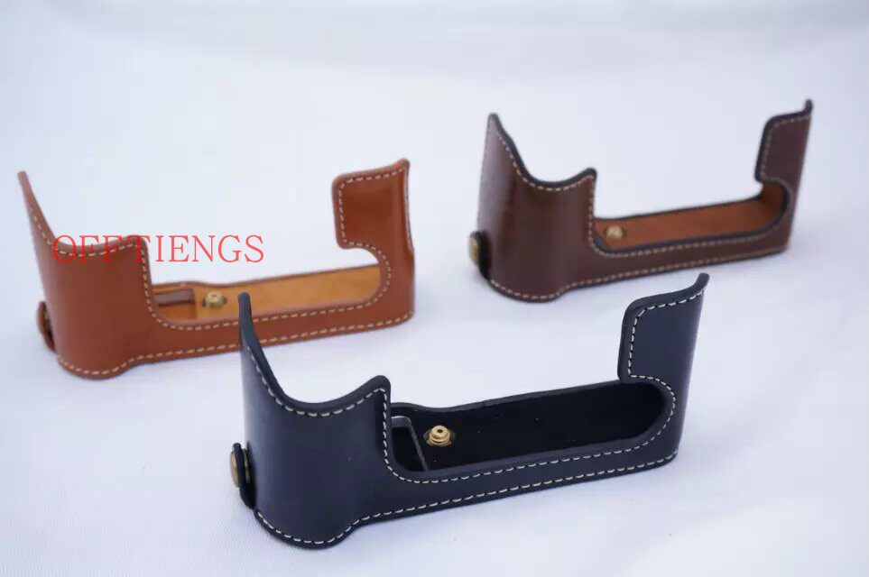 Fujifilm XT10 Camera bag XT20 Leather case base half set hollow removable battery case