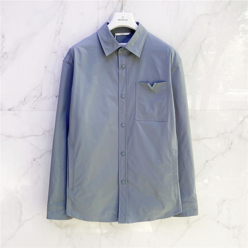 Giovanni Valentino Spring/Summer Men's Shirt Thin Jacket 1Vj115057 Giovanni Valentino Spring/Summer Men's Shirt Thin Jacket 1Vj115057
