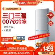 Haier / Haier BCD-206STPA Tủ lạnh haier Tủ lạnh gia đình ba cửa Tủ lạnh ba cửa nhỏ