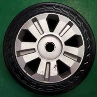 12 отверстий 30 Глубоко 125 литых алюминиевых дверных колес