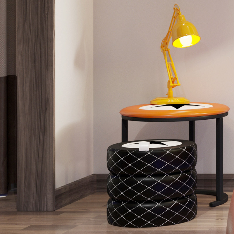 Nordic bedside table Creative car multi-function mobile bedside table cartoon car bed wild bedside table customization