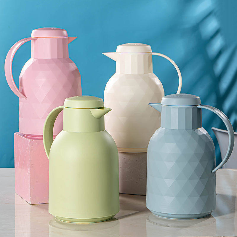 Small European insulated kettle household large capacity glass liner