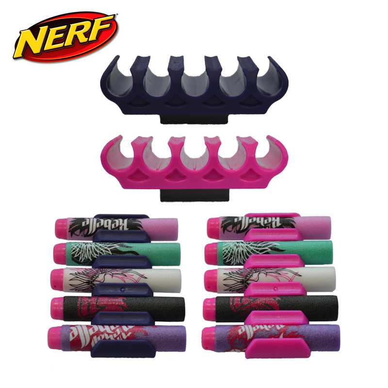 Soft Bullet Toy Rail Universal Magazine Bullet Slot Decorative Practical Accessory