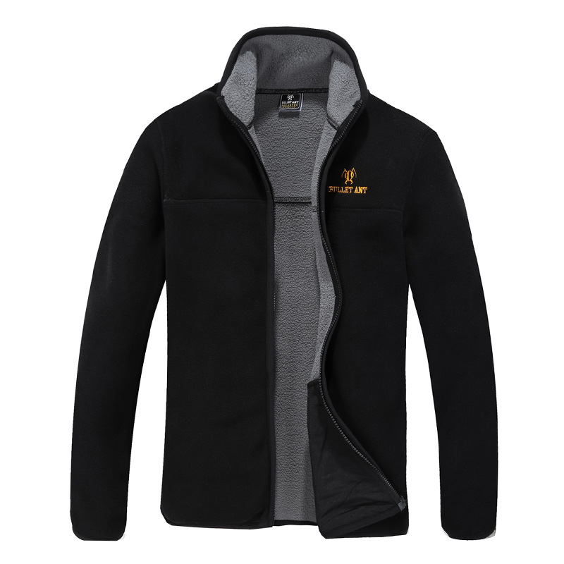 2016 Autumn Winter New Outdoor Grip Suede Male Cardiff Thickening Plus Suede Submachine Liner Cotton T Jacket