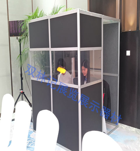 Exhibition Display Equipment Translation Intertransmission Conference Fair Meeting of the exhibition Special manufacturer Direct sales Detachable black and white optional-Taobao
