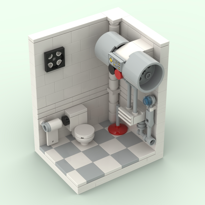 Moc Family Bathroom Scene DIY Assembly Small Toilet Bathroom Holiday Gift Ornament Building Blocks Moc Family Bathroom Scene DIY Assembly Small Toilet Bathroom Holiday Gift Ornament Building Blocks