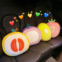 Car pillow waist pillow waist cushion waist support seat office lumbar support cute car interior supplies