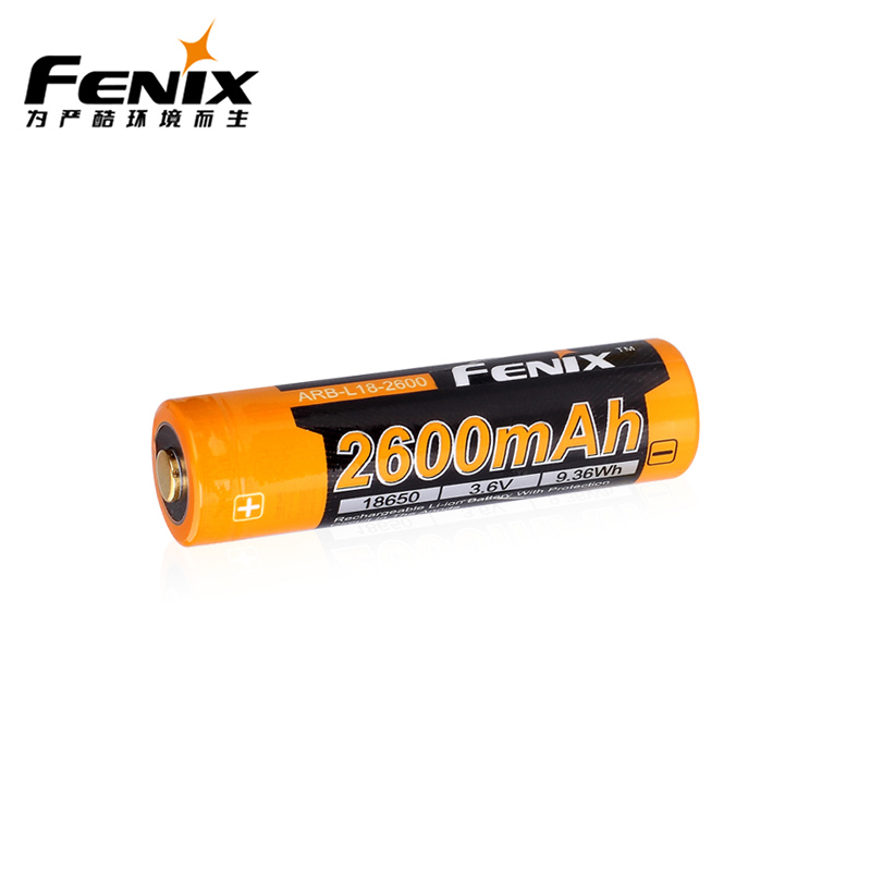 Fenix Phoenix ARB-L18-2600U USB straight charging 18650 large capacity charging lithium-ion battery