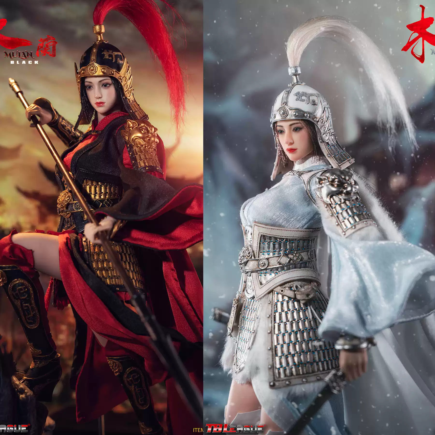 現貨TBLeague PL2023-204 1/6 木蘭女兵人可動人偶-淘寶Taobao | 天貓Tmall