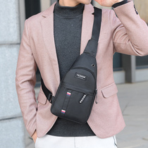 Mens Bag Breast Bag Mens 2020 New Chest Single Shoulder Cross Bag Travel Leisure Small Backpack Shoulder Bag Side Backpack